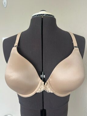 Maidenform One Fab Fit T-Back bra Front Closure 38D (1582)